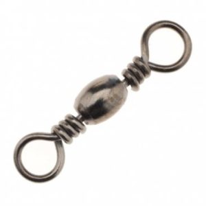Eagle Claw Black Barrel Swivel