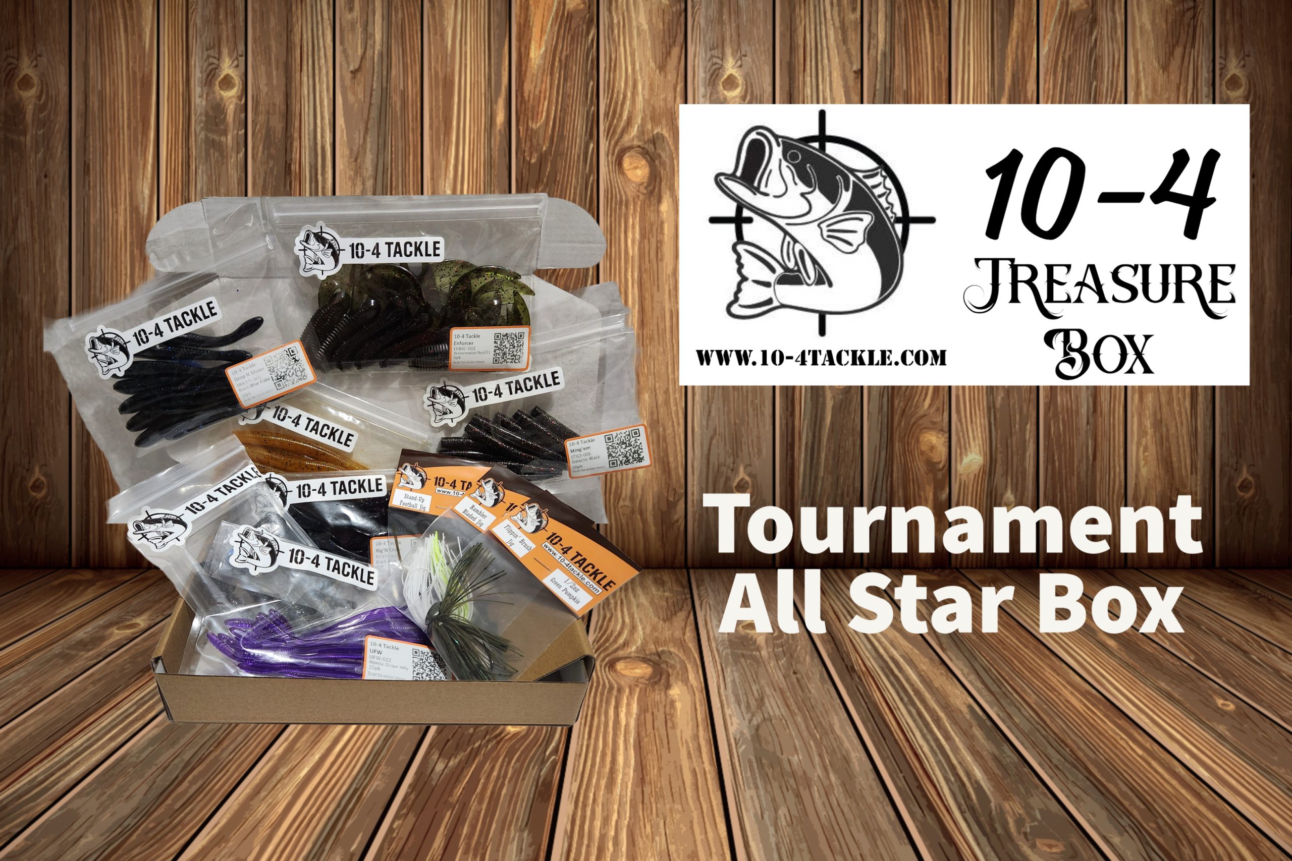 10-4 Tackle Treasure Box